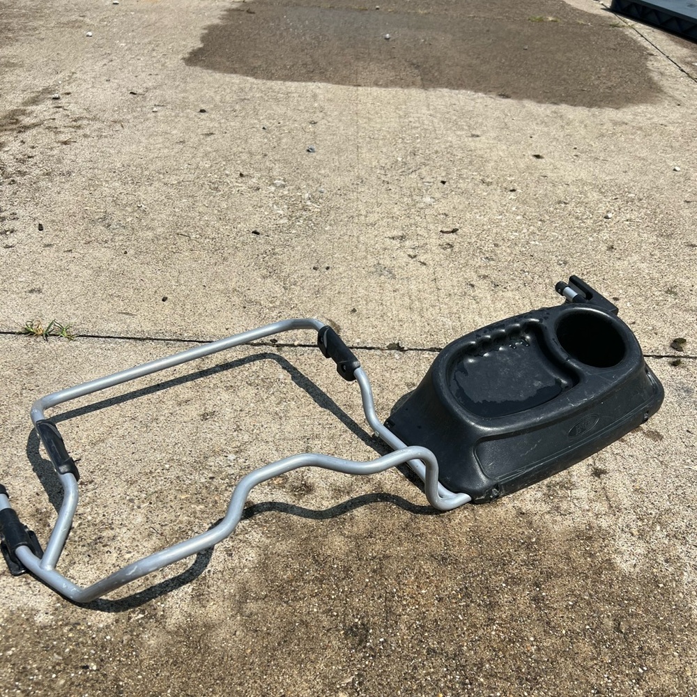 Double Bob Stroller attachment for Chicco infant seat + snack tray